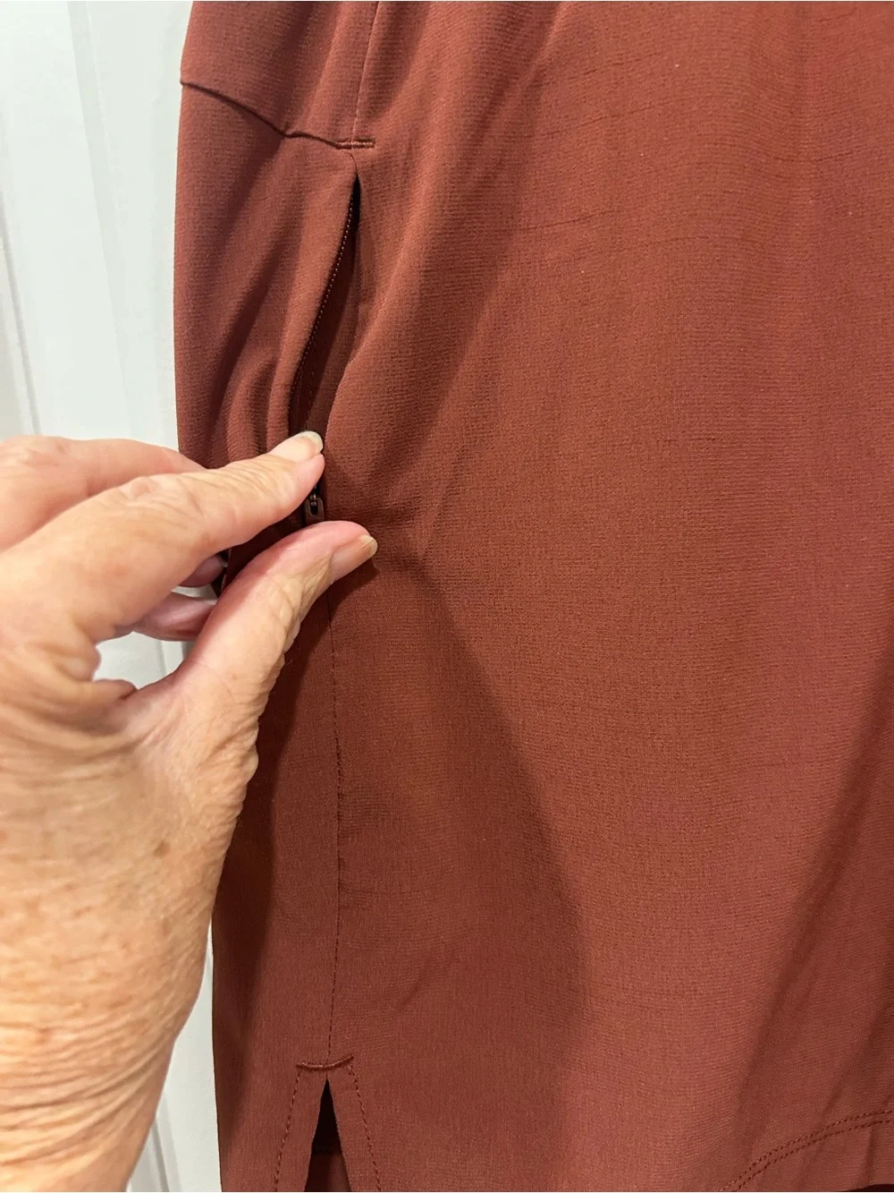 Nike Women’s Athletic Shorts in Rust
